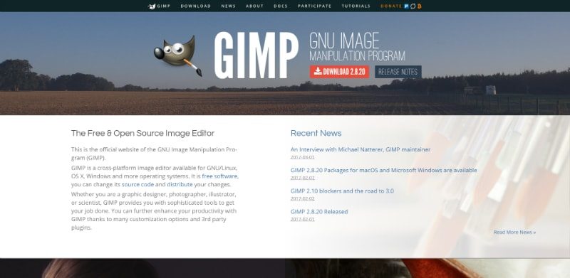 GIMP e Inkscape sostituiscono Photoshop e Illustrator