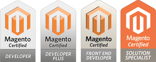 I sigilli delle certificazioni Magento