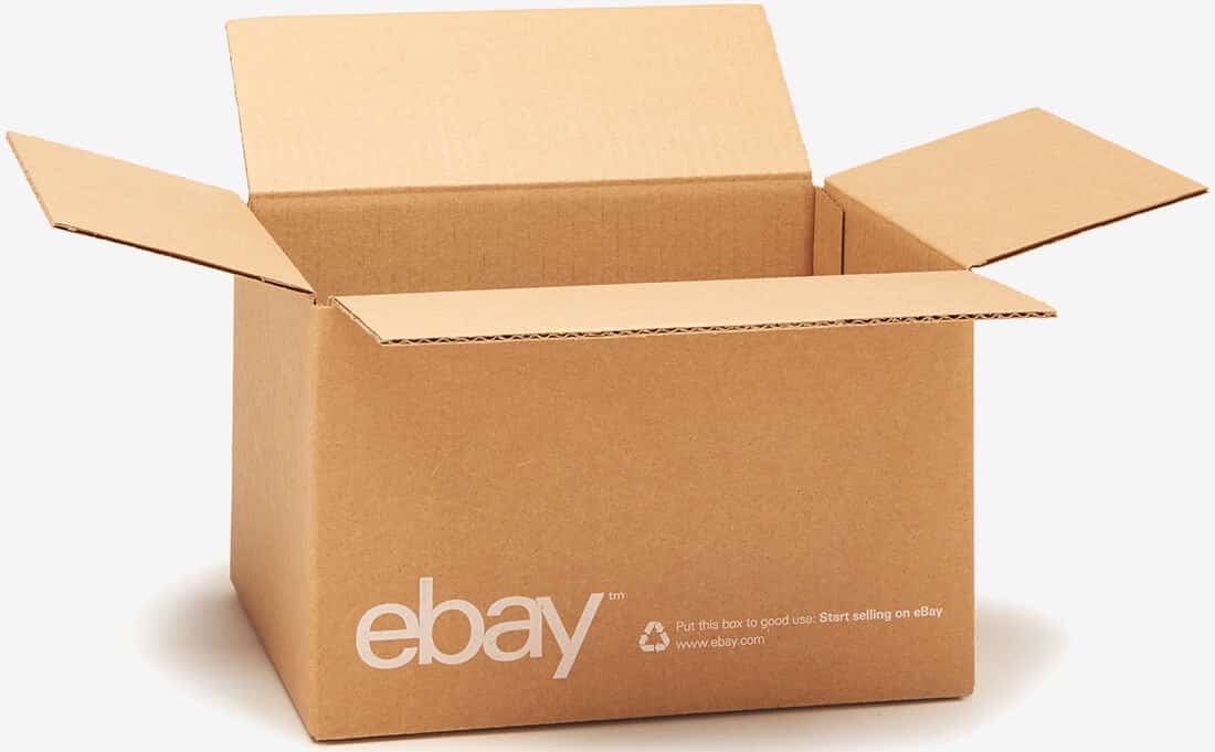 Scatola per spedizione personalizzata eBay.